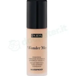 Pupa Wonder Me Waterproof Foundation 020 Light Beige 30 ml