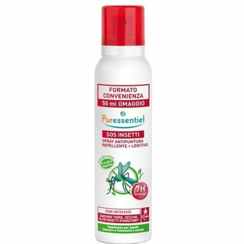 Puressentiel SOS Insetti Spray Antipuntura 200 ml