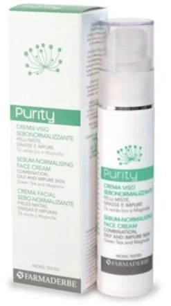 Purity crema viso sebonormalizzante 50 ml