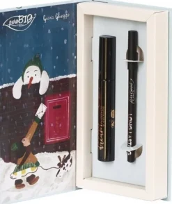 Purobio kit il pupazzo di neve 1 mascara double dream supreme + 1 matita occhi long lasting
