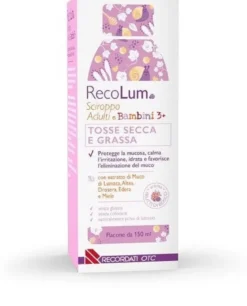 Recolum sciroppo tosse secca e grassa 150ml adulti e bambini 3+