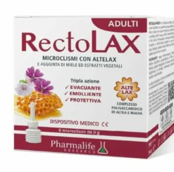 Rectolax adulti microclismi 6 pezzi da 9 g