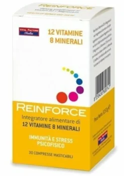 Reinforce 12vit+8miner 30 compresse