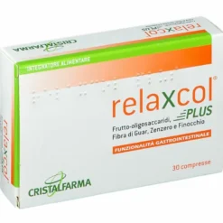 Relaxcol Plus Integratore Funzioanlità Gastrointestinale 30 Compresse