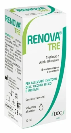 Renova Tre Collirio per Occhi Secchi e Irritati 10ml