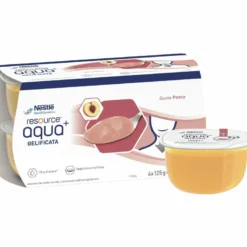 Resource aqua acqua gelificata+peach cup 6 4x125 g