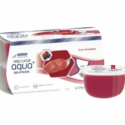Resource aqua acqua gelificata+grenada cup 6 4x125 g