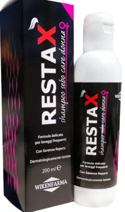 Restax shampoo sebo care donna 200 ml
