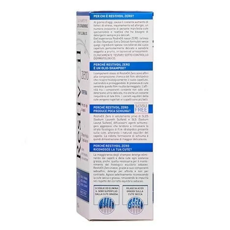 RestivOil Zero Azione Antiforfora Olio Shampoo 150 ml