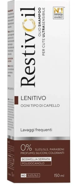 RestivOil Zero Prurito e Irritazione Olio Shampoo Lenitivo 150ml