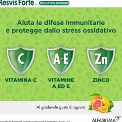 Resvis Forte XR Antiossidante e Difese Immunitarie 12 Bustine