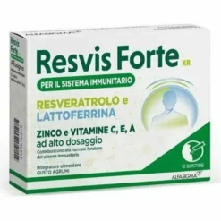 Resvis Forte XR Antiossidante e Difese Immunitarie 12 Bustine