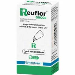 Reuflor gocce integratore di fermenti lattici 5 ml