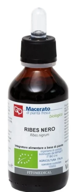 Ribes nero bio tintura madre soluzione idroalcolica 100 ml