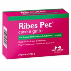 Ribes Pet Perle Integratore Dermatite Cani e Gatti 30 Perle