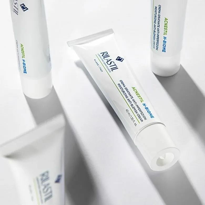 Rilastil Acnestil H Biome Crema Idratante Anti Imperfezioni 40 ml