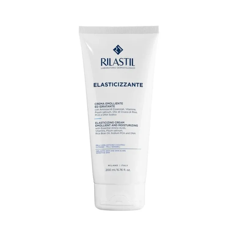 Rilastil Elasticizzante Crema Corpo Idratante Emolliente Pelli Secche 200 ml