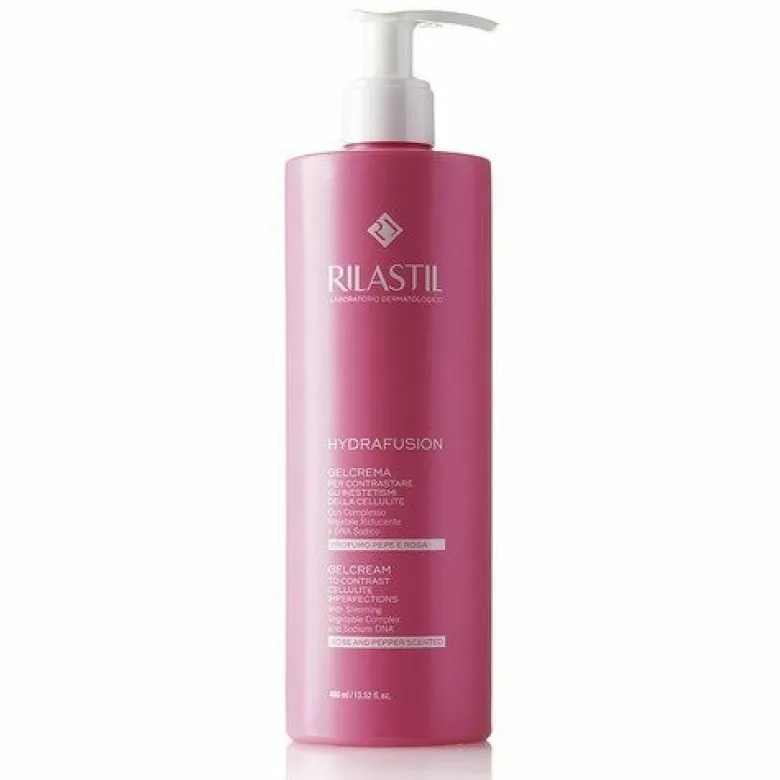 Rilastil Hydrafusion GelCrema Anticellulite Al Pepe Rosa 400 ml