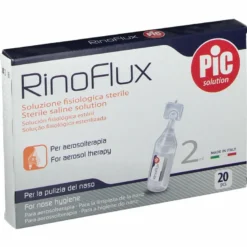 Rinoflux soluzione fisiologica 20 flaconcini da 2ml