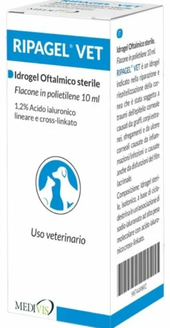 Ripagel vet idrogel oftalmico sterile uso veterinario 10ml