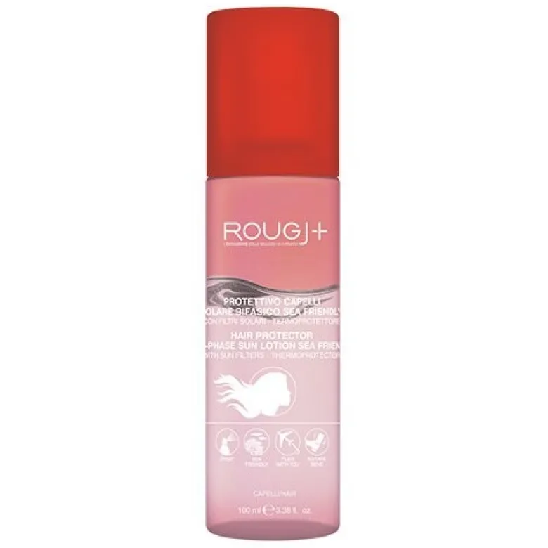 Rougj Olio Bifasico Solare Spray Protettivo Capelli 100 ml