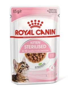Royal Canin Kitten Sterilised Bocconcini In Gelatina 85g