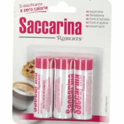 Saccarina Roberts Dolcificante Senza Calorie 300 Compresse