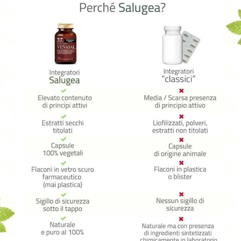 Salugea Venasal per Circolazione Venosa 60 capsule