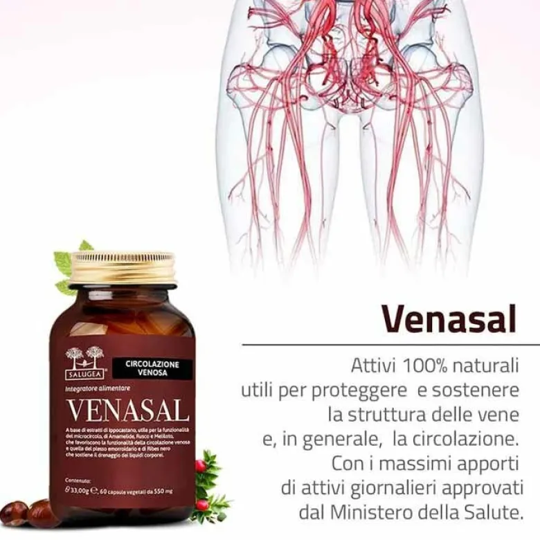 Salugea Venasal per Circolazione Venosa 60 capsule