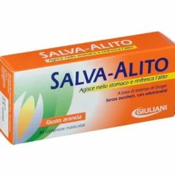 Salva-Alito Giuliani Gusto Arancia 30 Compresse Masticabili