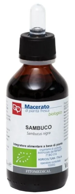 Sambuco tintura madre bio 100 ml