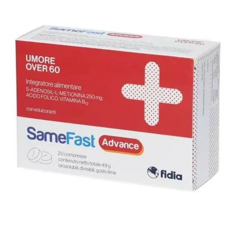 SameFast Advance Over 60 Tonificante 20 Compresse Orosolubili