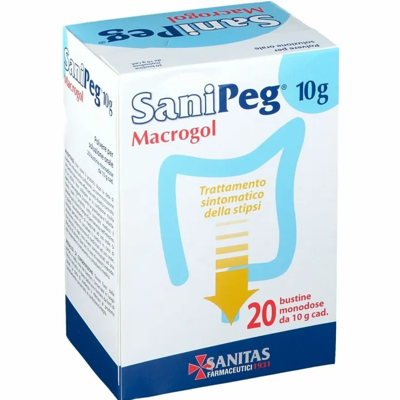 Sanipeg per stipsi 20 bustine da 10 g