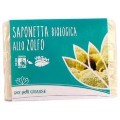 Saponetta zolfo bio pelli grasse