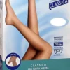 Sauber collant microrete 70 den beige taglia 3 linea classica