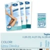 Sauber gambaletto 70 maglia liscia neutro beige 4 linea classica