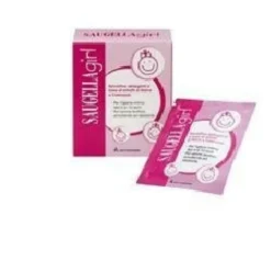 Saugella Girl Salviettine Intime 4-12 anni 10 Bustine
