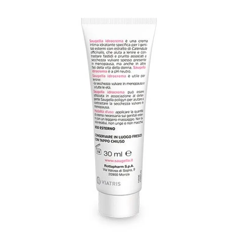Saugella Idrocrema Secchezza Intima e Bruciore 30ml