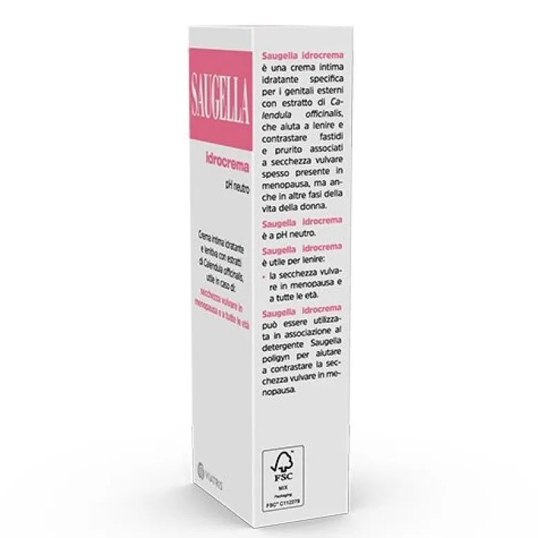 Saugella Idrocrema Secchezza Intima e Bruciore 30ml