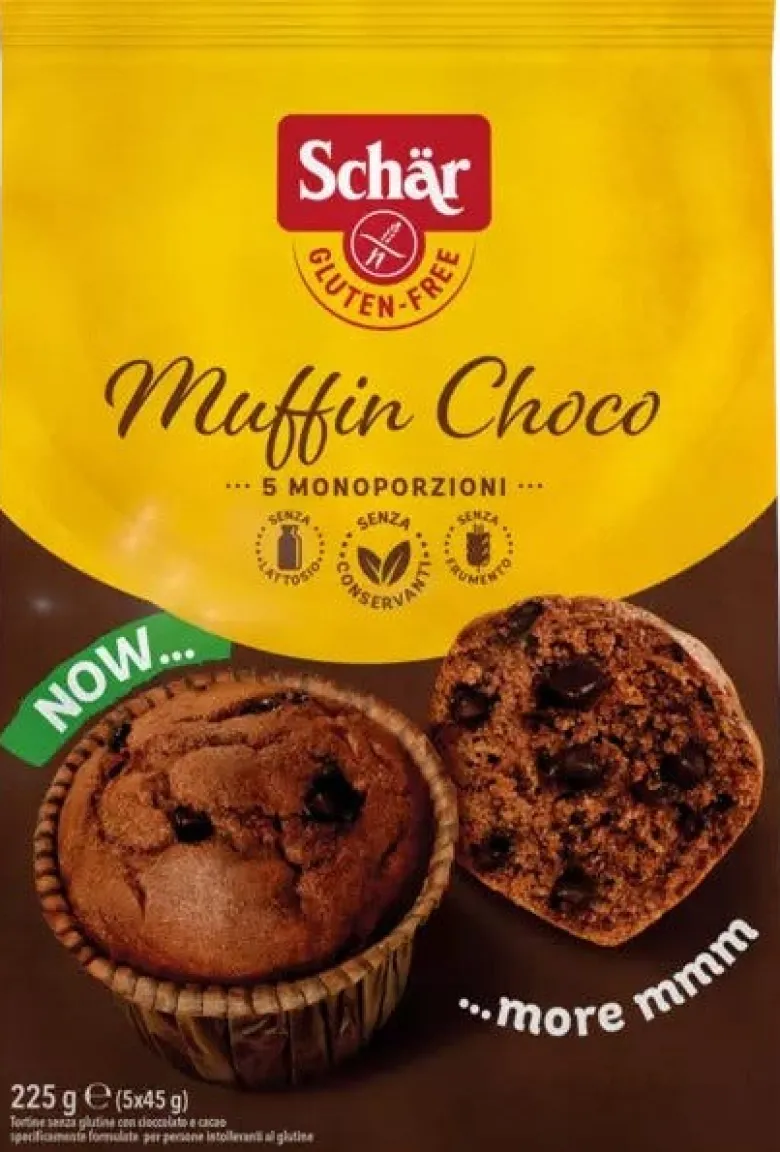 Schar muffin choco chip 225g