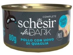 Schesir After Dark Gatto Adulto Paté Pollo & Uovo Di Quaglia 80g