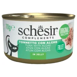Schesir Tonnetto Con Alghe Cibo Umido Gatti Adulti 70g