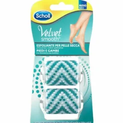 Scholl Velvet Smooth Ricariche Spazzola Esfoliante 2 Pezzi