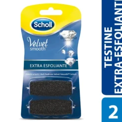Scholl Velvet Smooth testina extra esfoliante ricarica 2 pezzi