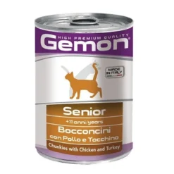 Senior Bocconcini con Pollo e Tacchino