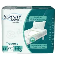 Serenity SoftDry Sensitive Traversa Assorbente 60x90 15 Pezzi