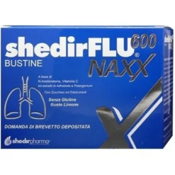 Shedirflu 600 NAXX Integratore Vie Respiratorie 20 bustine
