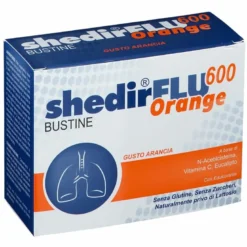 ShedirFlu 600 Orange Lenitivo Mucosa Orofaringea 20 bustine