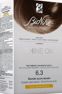 Shine on biondo scuro dorato 6,3 flacone 75 ml + tubo 50 ml