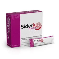 SiderAL Folico 30 mg Integratore Ferro e Vitamine 20 stick
